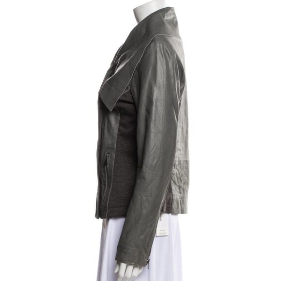 Bod Christensen Leather Biker Jacket Women’s Size Medium Excellent Condition - Picture 2 of 3